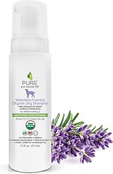 Pure and Natural Pet Waterless Foaming Organic Dog Shampoo, 7.5-fl oz bottle slide 1 of 2