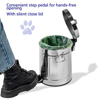 Show full view: Pet Fit For Life Outdoor Dog Waste Can & Poop Bag Roll, Small slide 4 of 8