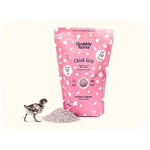 Grubbly Farms Chick Grit Poultry Digestive Supplement, 5-lb bag