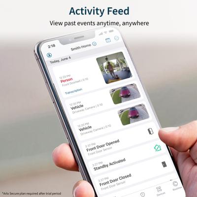 Show full view: Arlo Video Doorbell Pet Camera, 2nd Generation, Wire-Free/Wired slide 6 of 12
