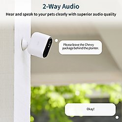 Arlo Essential Outdoor Pet Camera, X-Large, 2nd Generation, White slide 2 of 9