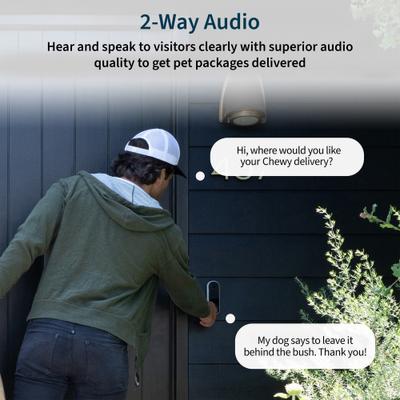 Show full view: Arlo Video Doorbell Pet Camera, 2nd Generation, Wire-Free/Wired slide 5 of 12