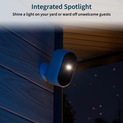 Show full view: Arlo Essential Outdoor Pet Camera 2K, 2nd Generation, White slide 6 of 12