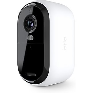 Arlo Essential Outdoor Pet Camera 2K, 2nd Generation, White