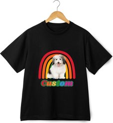 Allisandro Personalized Ultra-Soft Unisex Vintage T-Shirt, Black, XXX-Large slide 1 of 6
