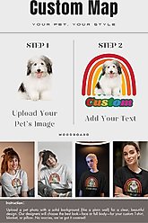 NeoAnimo Personalized Ultra-Soft Unisex Vintage T-Shirt, White, Small slide 2 of 9