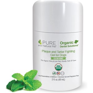 Pure and Natural Pet Dog Plaque & Tartar Fighting Gel, 2-fl oz bottle