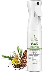 Pure and Natural Pet Dog Flea & Tick Spray, 10-fl oz bottle bottle