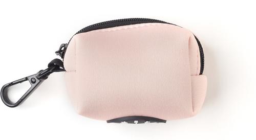 Show full view: Lil Monster Pets Neoprene Dog Poop Bag Holder, Blush slide 2 of 4