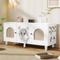 Show in main carousel: Cesicia Furniture Style Cat Litter Box Cabinet, Cream slide 1 of 8