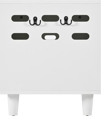 Show full view: Cesicia Furniture Style Cat Litter Box Cabinet, Cream slide 5 of 8