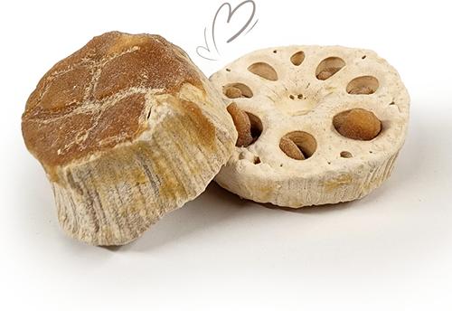 Show full view: Cadet Gourmet Homestyle Lotus Root Crunch'ems Chicken 'N Veggie Flavor Dog Treats, 10 count slide 4 of 10