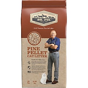 Dr. Pol Pine Pellet Cat Litter, 25-lb bag