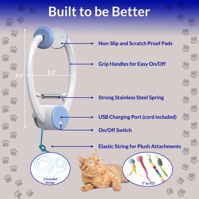 Show full view: Pet Fit For Life Door Hanging Rope Toy, White, Medium slide 4 of 7