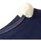 Show in main carousel: Pet Passion Preston Polar Fleece Dog Coat, Navy, Large slide 3 of 5