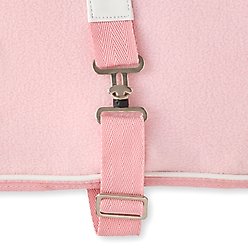 Pet Passion Preston Polar Fleece Dog Coat, Pink, Large slide 2 of 5