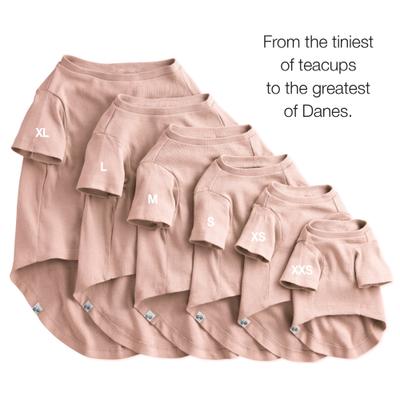 Show full view: Pet Passion Toby Perfect Tee Dog Shirt, Pink Camo, X-Small, 3 count slide 5 of 8