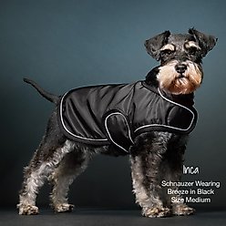 Pet Passion Breeze Windbreaker Dog Coat, Black, Small slide 2 of 6