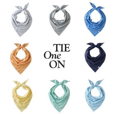 Show full view: Pet Passion Bandit Dog Bandana, Blue Rainbow, X-Small/Small, 8 count slide 3 of 4