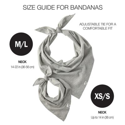 Show full view: Pet Passion Bandit Dog Bandana, Navy Camo, X-Small/Small, 2 count slide 4 of 4