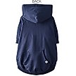 Show in main carousel: Pet Passion Rocky Comfy Dog Hoodie, Navy, Xx-Small slide 2 of 6
