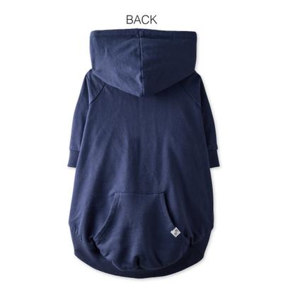 Show full view: Pet Passion Rocky Comfy Dog Hoodie, Navy, Xx-Small slide 2 of 6