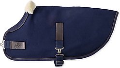 Pet Passion Preston Polar Fleece Dog Coat, Navy, Large
