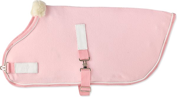 Show full view: Pet Passion Preston Polar Fleece Dog Coat, Pink, Medium slide 1 of 5