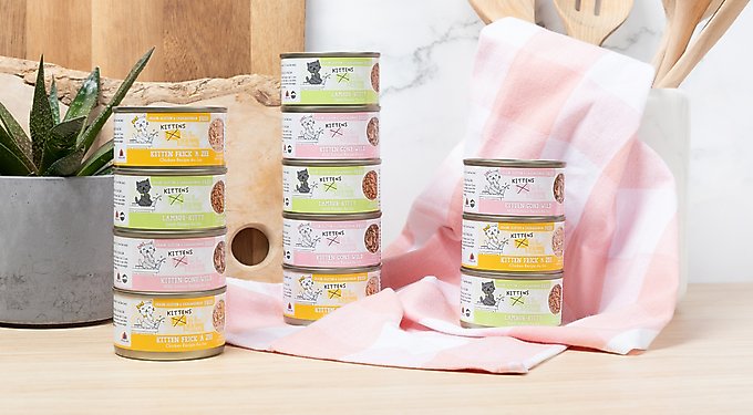 Weruva Cats in the Kitchen for Kittens Kitten Zoomies Variety Pack Grain-Free Wet Cat Food, 3-oz can, case of 12