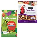 ZuPreem FruitBlend with Natural Fruit Flavors Daily + Pure Fun Large Bird Dry Food