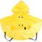 Show in main carousel: The Worthy Dog Poncho Dog Raincoat, Yellow, Large slide 3 of 5