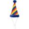 Show in main carousel: The Worthy Dog Pride Party Dog Hat, Multicolored, Small slide 1 of 4