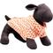 Show in main carousel: The Worthy Dog Peachy Keen Dog Shirt, Peach, Medium slide 4 of 4