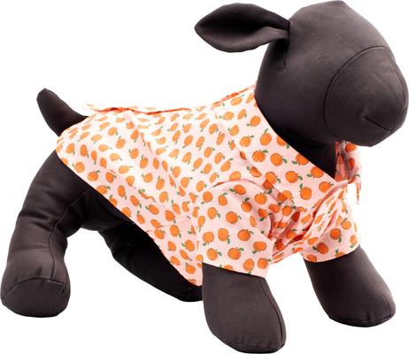 Show full view: The Worthy Dog Peachy Keen Dog Shirt, Peach, Medium slide 4 of 4