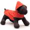 Show in main carousel: The Worthy Dog Seattle Slicker Jacket Dog Raincoat, Red, Medium slide 2 of 3