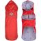 Show in main carousel: The Worthy Dog Seattle Slicker Jacket Dog Raincoat, Red, Medium slide 1 of 3