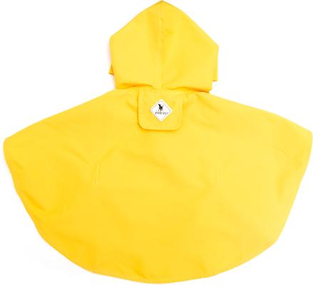 Show full view: The Worthy Dog Poncho Dog Raincoat, Yellow, Large slide 4 of 5