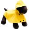 Show in main carousel: The Worthy Dog Poncho Dog Raincoat, Yellow, Large slide 2 of 5
