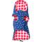Show in main carousel: The Worthy Dog Chomp London Dog Raincoat, Blue, Large slide 4 of 4
