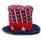 Show in main carousel: The Worthy Dog Uncle Sam Party Dog Hat, Red/White/Blue, Large slide 5 of 6