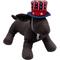 Show in main carousel: The Worthy Dog Uncle Sam Party Dog Hat, Red/White/Blue, Large slide 3 of 6