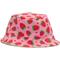 Show in main carousel: The Worthy Dog Strawberries Bucket Dog Hat, Pink, Large slide 4 of 5