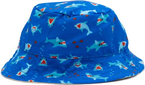 Show full view: The Worthy Dog Chomp Bucket Dog Hat, Blue, Small slide 2 of 4