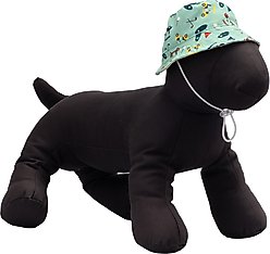 The Worthy Dog Golf Bucket Dog Hat, Green, X-Large slide 2 of 3