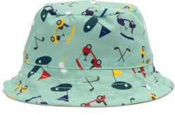 The Worthy Dog Golf Bucket Dog Hat, Green, Small slide 2 of 3