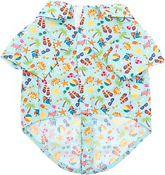 The Worthy Dog Life's a Beach Dog Shirt, Mint Green, Large slide 2 of 3