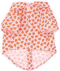 The Worthy Dog Peachy Keen Dog Shirt, Peach, Large slide 2 of 3