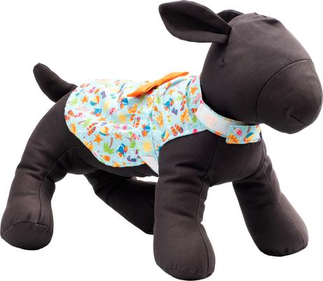 Show full view: The Worthy Dog Life's a Beach Dog Dress, Mint Green, Medium slide 4 of 4