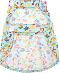The Worthy Dog Life's a Beach Dog Dress, Mint Green, Small slide 2 of 3