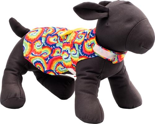 Show full view: The Worthy Dog Kaleidoscope Dog Dress, Multicolored, X-Large slide 3 of 3